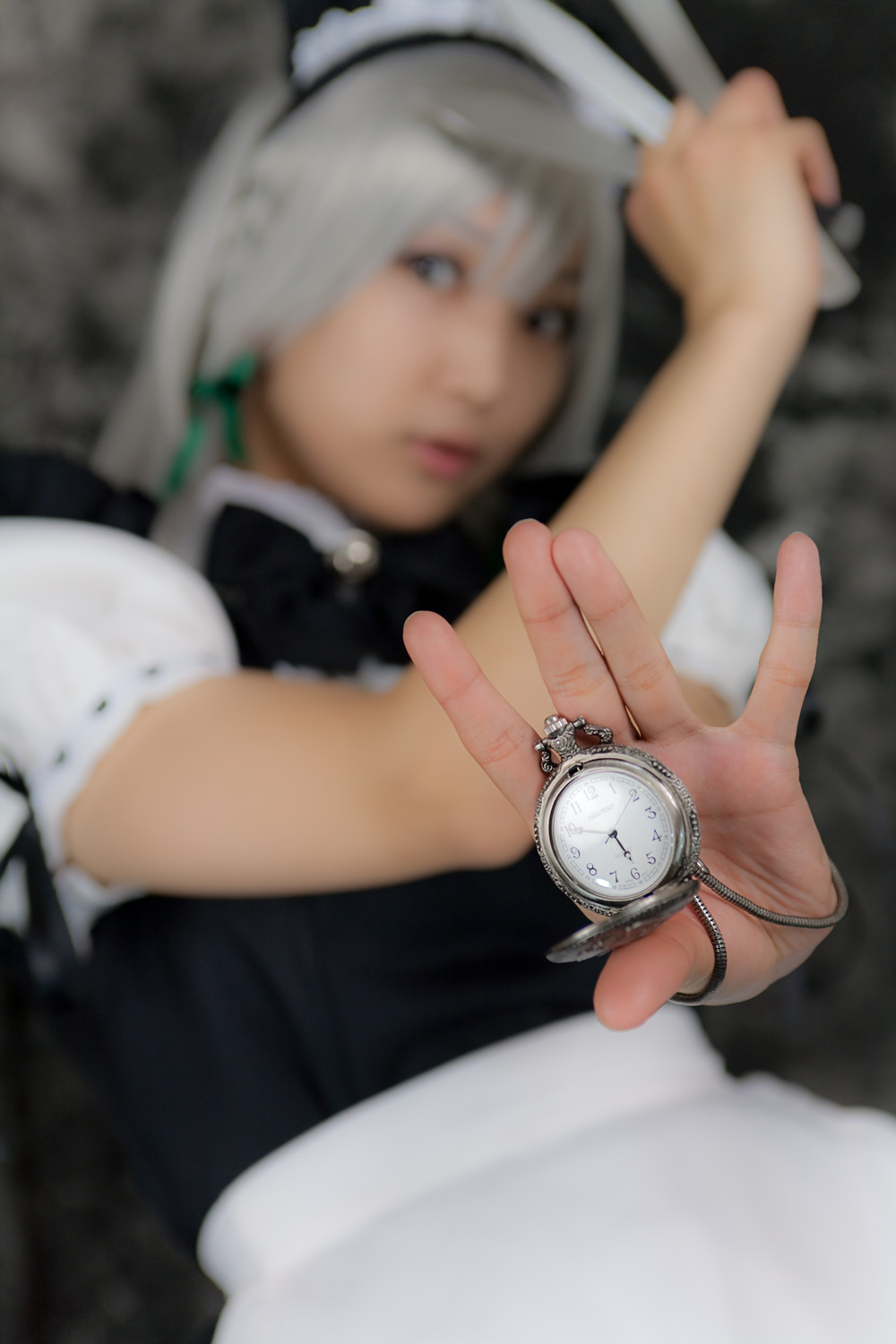 cosplay女佣扮相美女套图 c77 Sakuya Izayoi　(2)